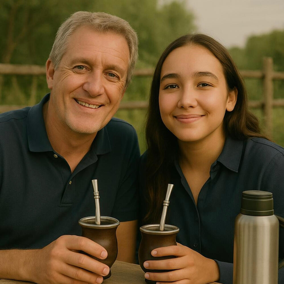 Easy to prepare a cup of yerba mate in your kitchen